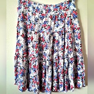 St. John's Bay Floral Print Women's Skirt